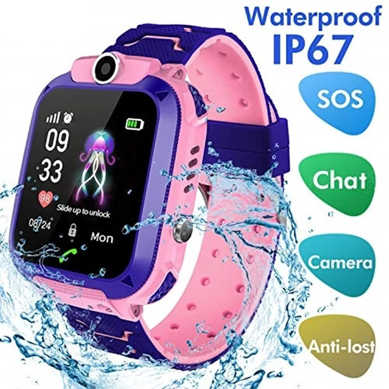 Smartwatch Digital Watches For Boys - Jam tangan pintar anak, 2G panggilan
