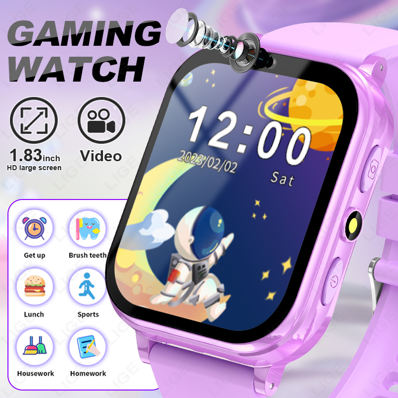 Smartwatch Digital Watches For Boys - LIGE Jam Tangan Pintar Digital Anak