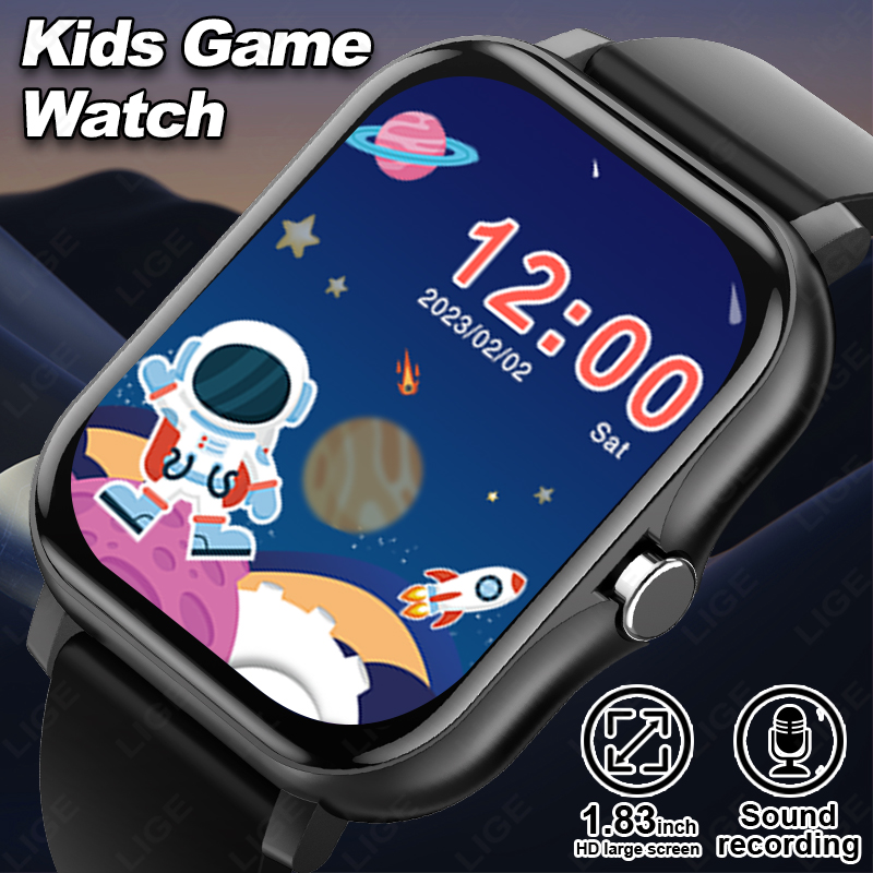 Smartwatch Digital Watches For Boys - LIGE 2025 Audiobook Jam Tangan Pintar