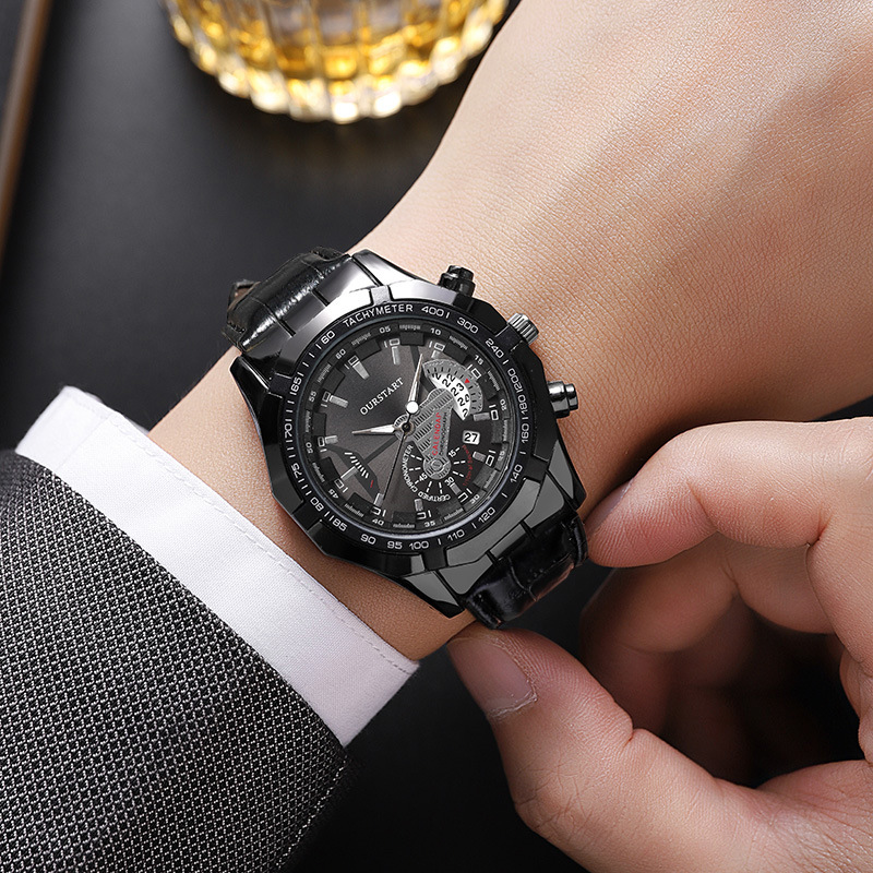Smartwatch Watches Boys - Jam Tangan Quartz Pria Kalender Klasik
