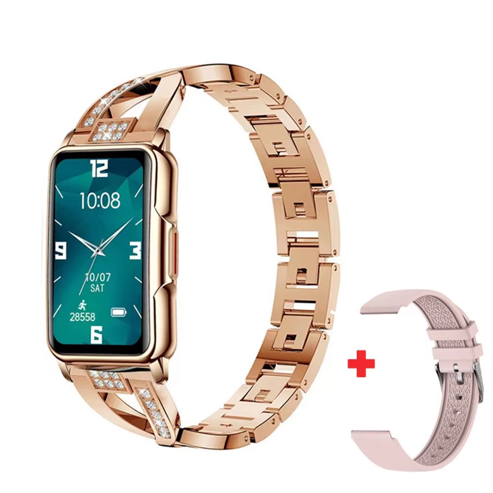 Smartwatch Ladies Watches For Women - Jam Tangan Pintar Wanita Mewah Berlian,