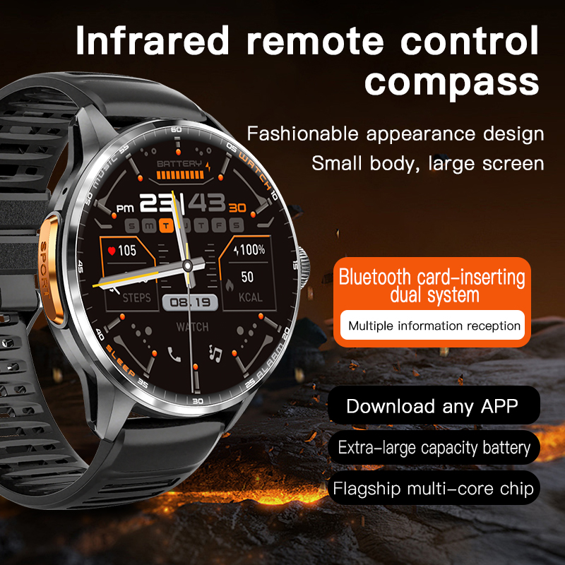 Smartwatch Watch Whatsapp - Jam Tangan Pintar H100 Layar AMOLED