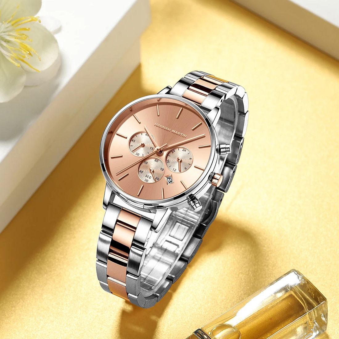 Jam Tangan Wanita Modis Jam Ta - Anti-Magnetic Watch ulasan dan harga