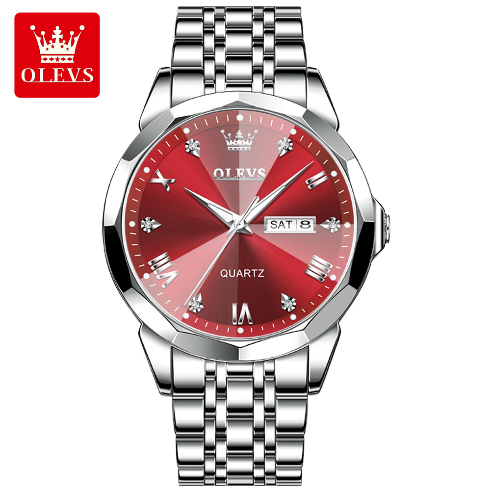 Jam Tangan Pria OLEVS Original - Smartwatch Watches For Men Brands ulasan dan harga
