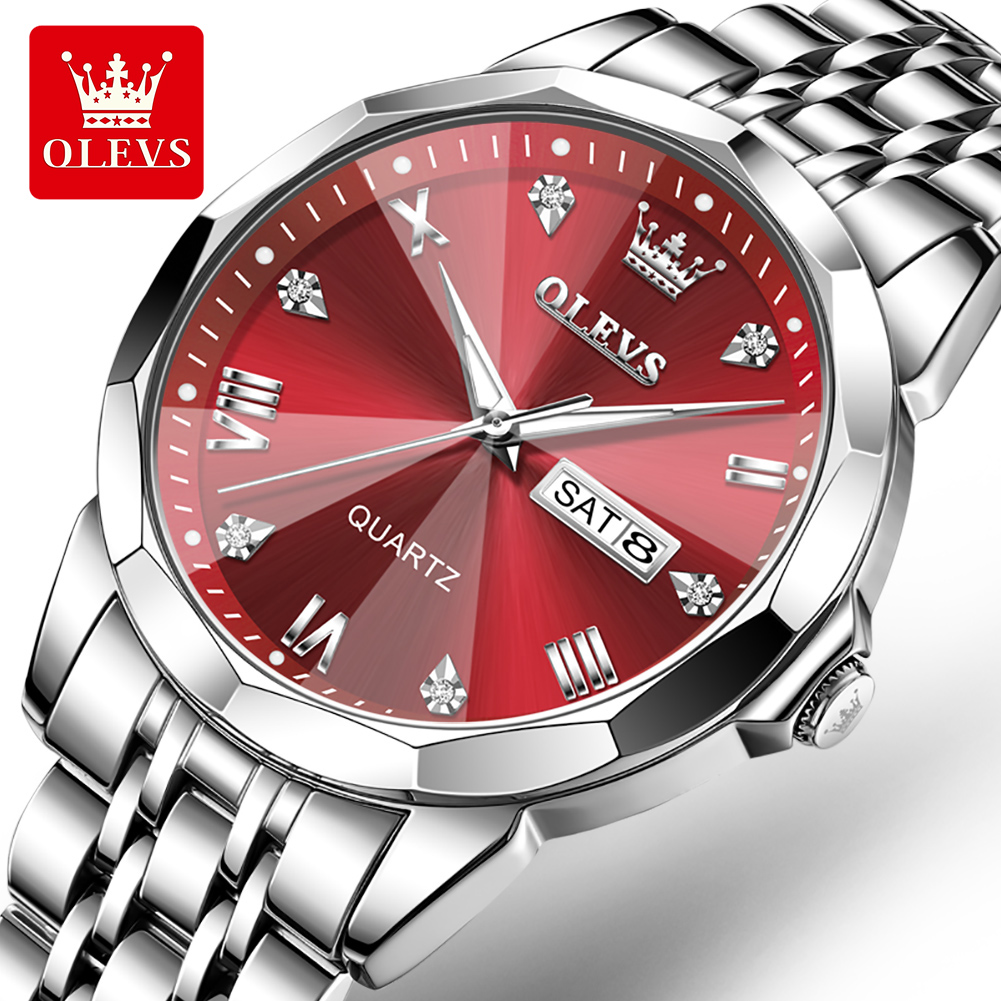 Jam Tangan Pria OLEVS Original - Smartwatch Watches For Men Brands ulasan dan harga