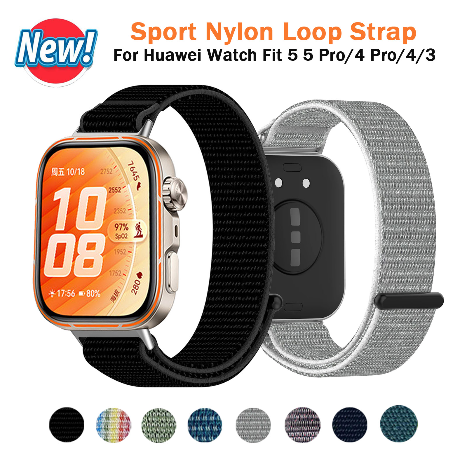 Tali Jam Tangan Pintar Bahan N - Huawei Smartwatch Watch Fit ulasan dan harga