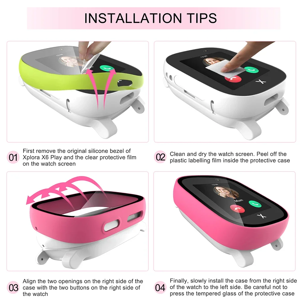 Casing untuk Xploar X6 Play Sm - Smartwatch Watches For Kids ulasan dan harga