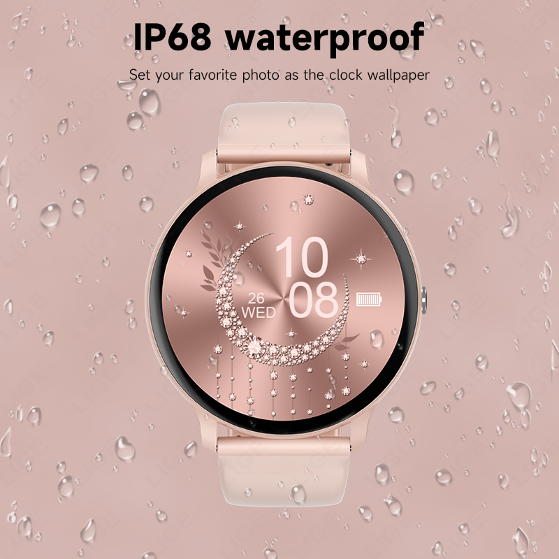 LIGE Jam Tangan Pintar Wanita  - Smartwatch Ladies Watches For Women ulasan dan harga