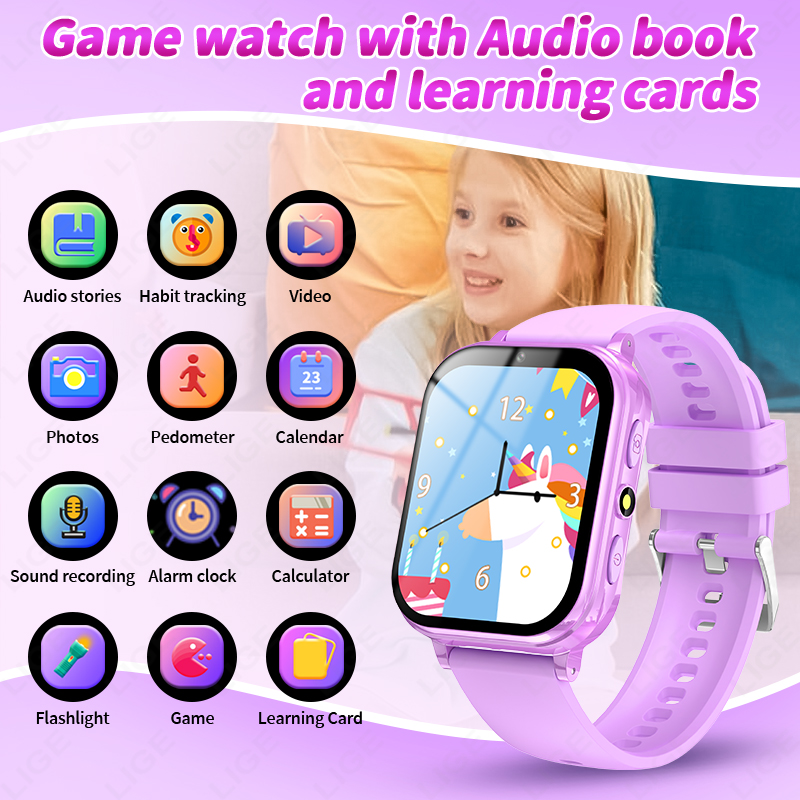 LIGE Jam Tangan Pintar Digital - Smartwatch Digital Watches For Boys ulasan dan harga