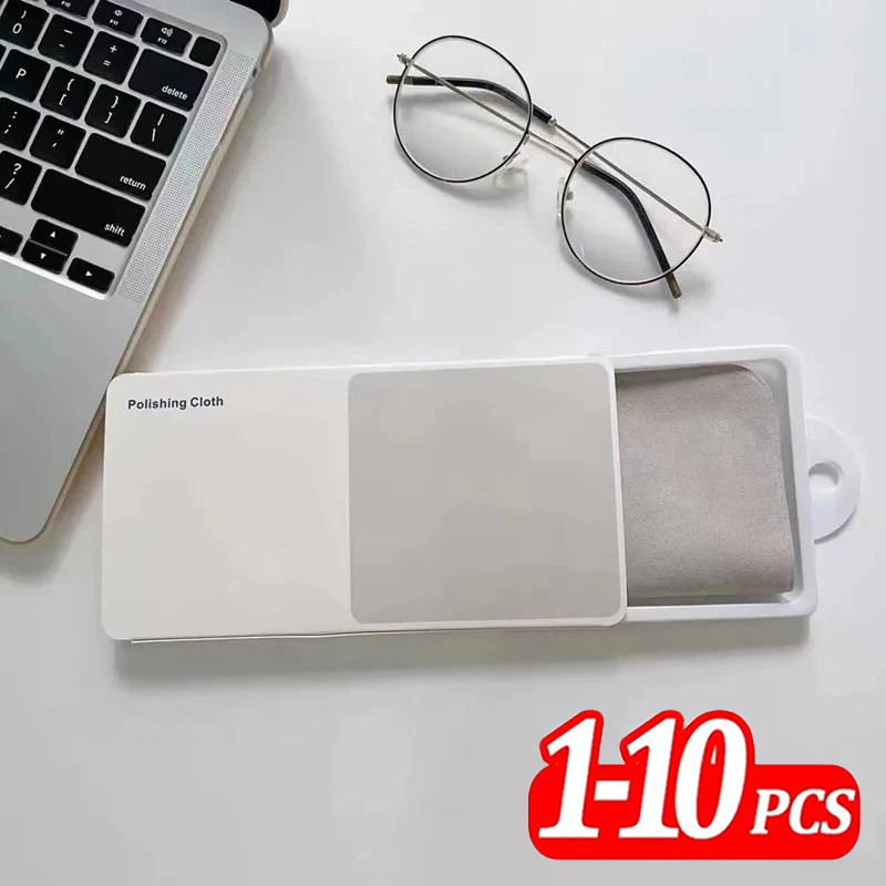 1-10 buah kain pemoles pembers - Watch Polishing Cloth ulasan dan harga