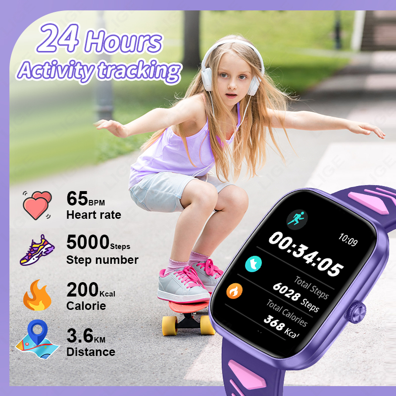Jam Tangan Pintar Anak Baru 20 - Smartwatch Watches For Kid Girl ulasan dan harga