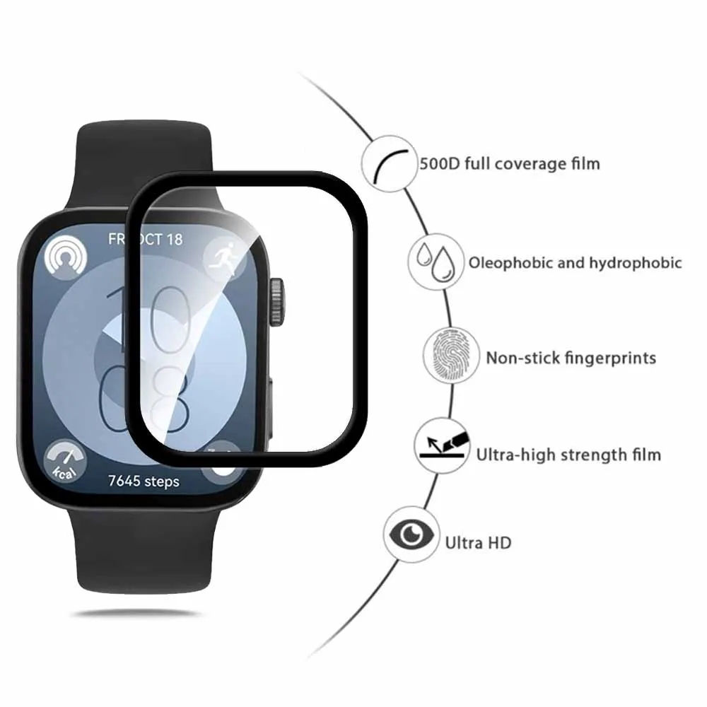 Film pelindung layar untuk jam - Huawei Smartwatch Watch Fit ulasan dan harga
