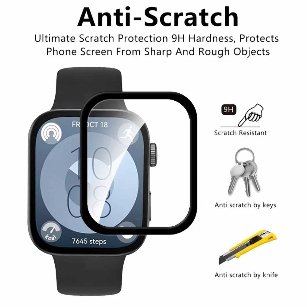 Film pelindung layar untuk jam - Huawei Smartwatch Watch Fit ulasan dan harga