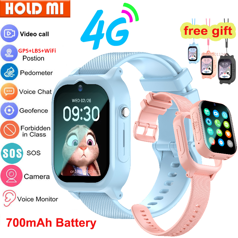 Jam Tangan Pintar Anak 4G GPS  - Smartwatch Watches For Kid Girl ulasan dan harga