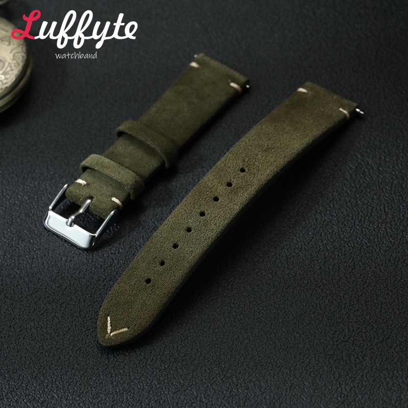 Tali Jam Tangan Kulit Suede Vi - Smartwatch Vintage Watches For Men ulasan dan harga
