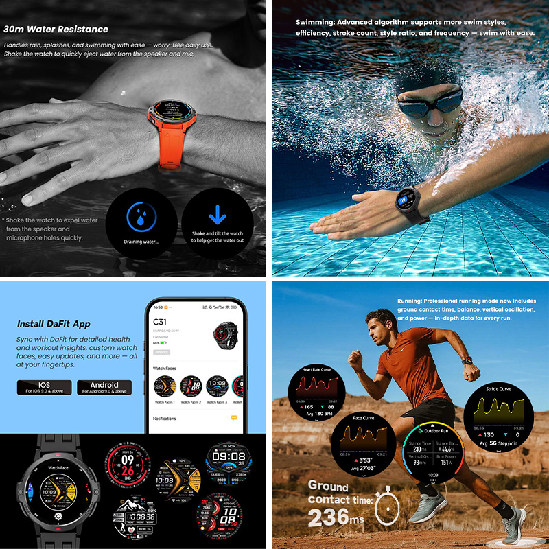 Jam Tangan Pintar Bluetooth Ko - Timex Watches Smartwatch ulasan dan harga