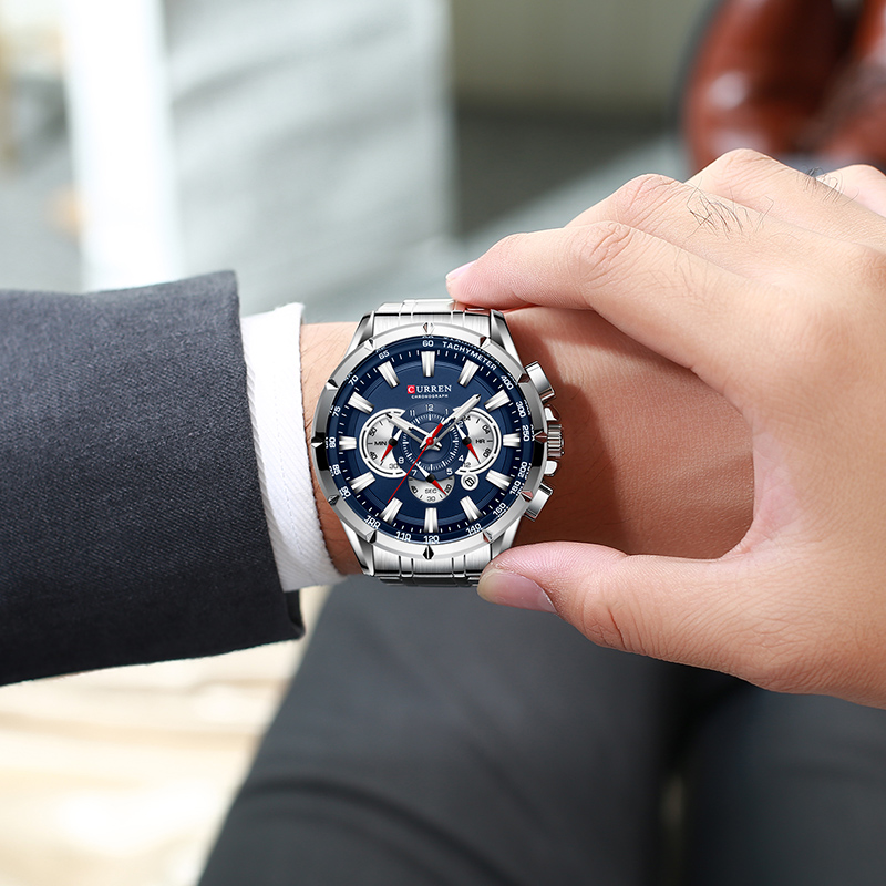 CURREN Jam Tangan Jam Tangan P - Smartwatch Watches For Men Brands ulasan dan harga