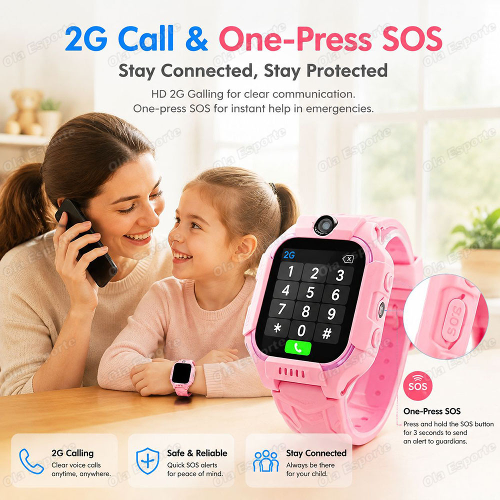 Jam Tangan Pintar Anak 2G/5G B - Smartwatch Watches For Kid Girl ulasan dan harga