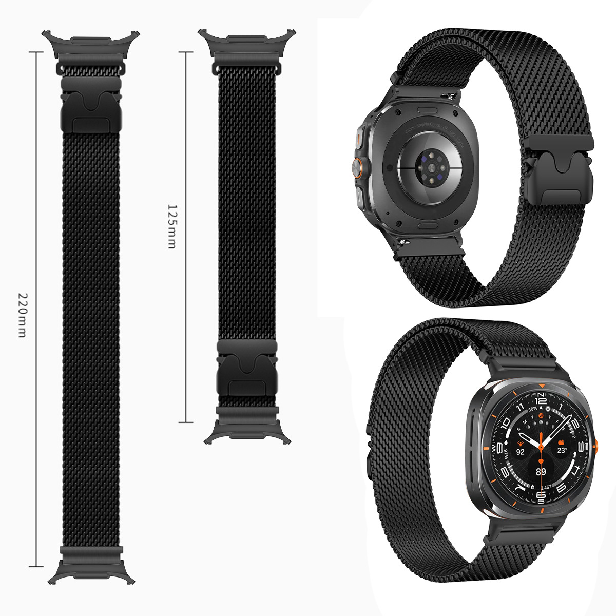 Tali Jam Tangan Samsung Galaxy - Anti-Magnetic Watch ulasan dan harga