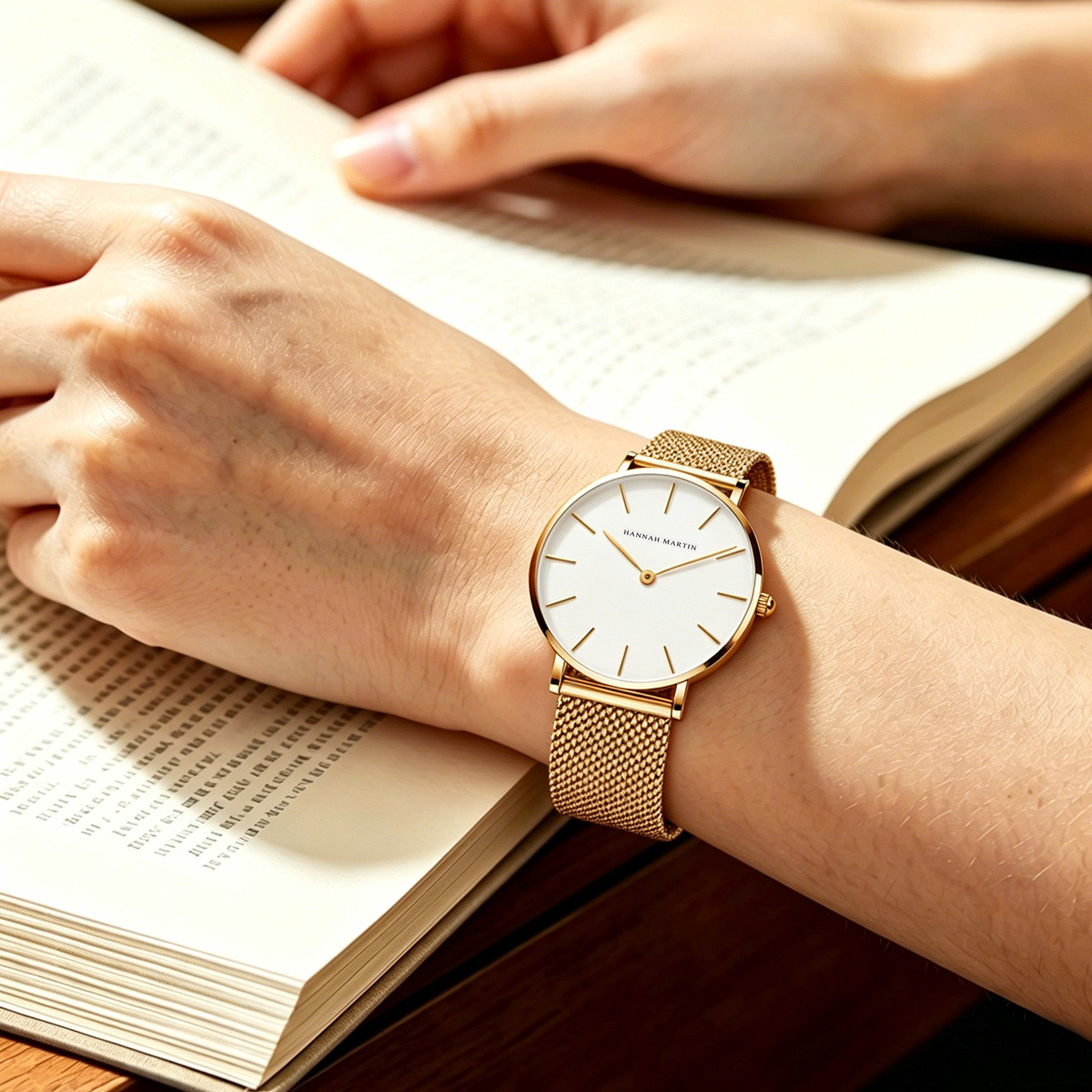 Jam Tangan Wanita Hannah Marti - Anti-Magnetic Watch ulasan dan harga