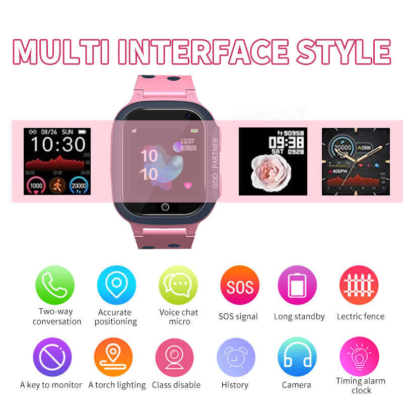 Jam Tangan Pintar Anak Jam Tan - Smartwatch Watches For Kid Girl ulasan dan harga