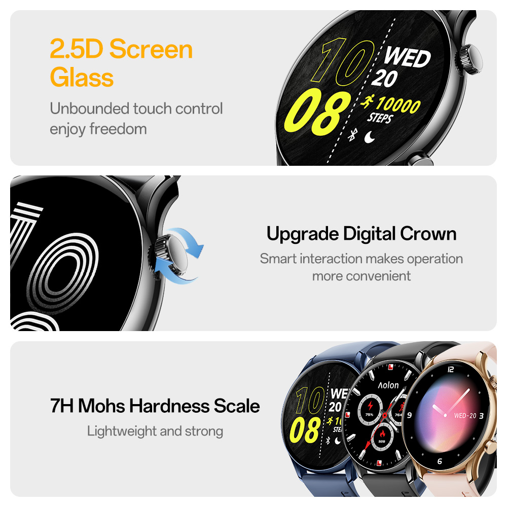 Jam Tangan Pintar Aolon GTR3,  - Smartwatch Watch Whatsapp ulasan dan harga