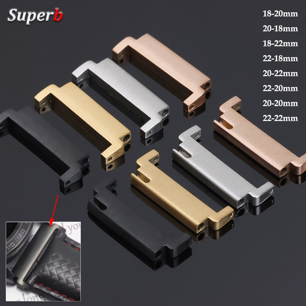 1 Pasang Adaptor Tali Jam Tang - Replacement Watch Bracelet ulasan dan harga