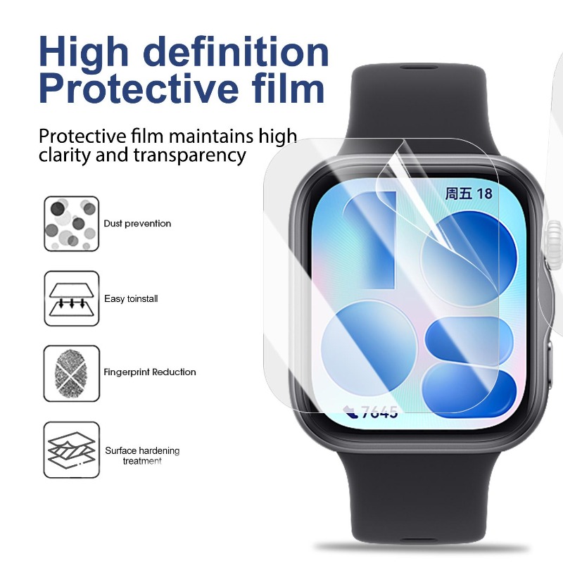 Film Hidrogel Fleksibel Lembut - Huawei Smartwatch Watch Fit ulasan dan harga