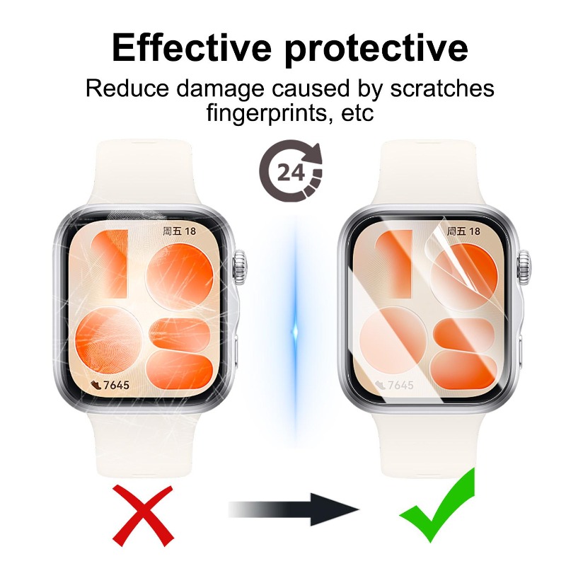 Film Hidrogel Fleksibel Lembut - Huawei Smartwatch Watch Fit ulasan dan harga