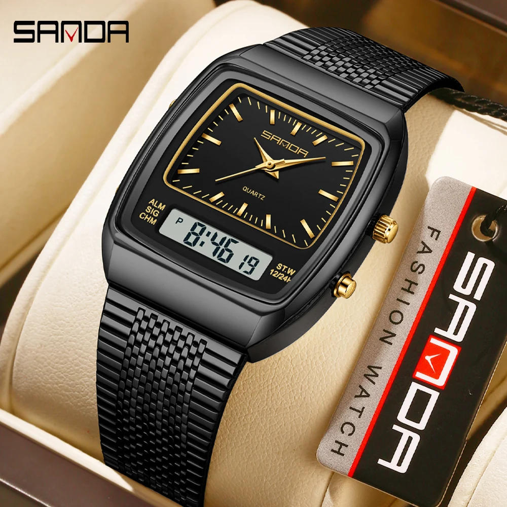 Jam Tangan SANDA Pria Tahan Ai - Timex Watches Smartwatch ulasan dan harga
