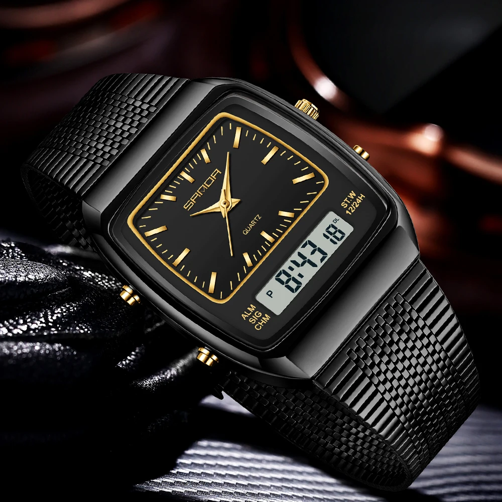 Jam Tangan SANDA Pria Tahan Ai - Timex Watches Smartwatch ulasan dan harga
