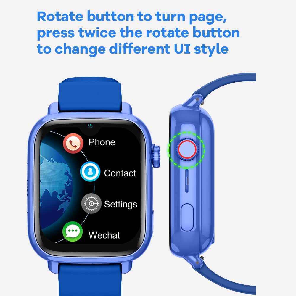 Jam tangan pintar 4G kamera SO - Smartwatch Watches For Kids ulasan dan harga