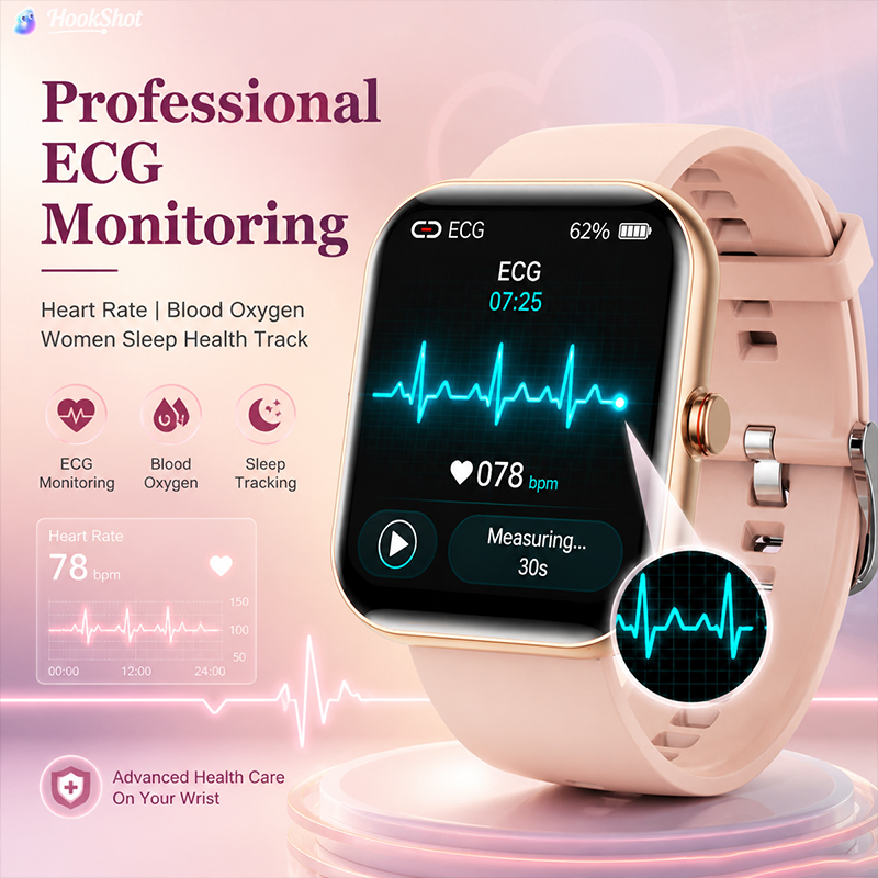 Jam Tangan Pintar Wanita, Pang - Smartwatch Ladies Watches For Women ulasan dan harga