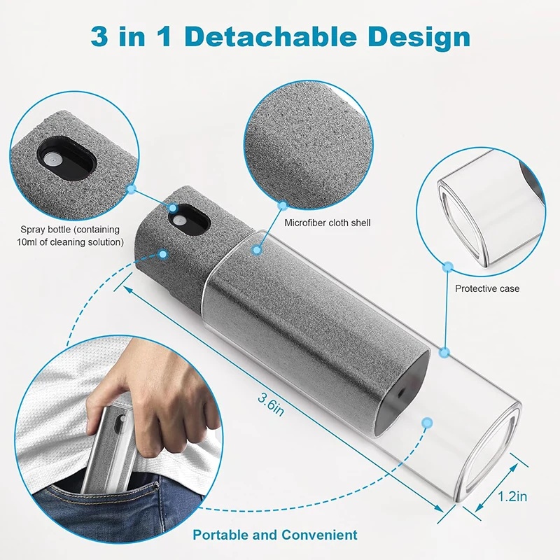 Semprotan Pembersih Layar Mini - Watch Polishing Cloth ulasan dan harga