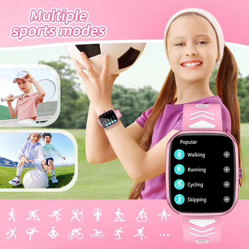 LIGE Jam Tangan Pintar Baru 1. - Smartwatch Digital Watches For Boys ulasan dan harga