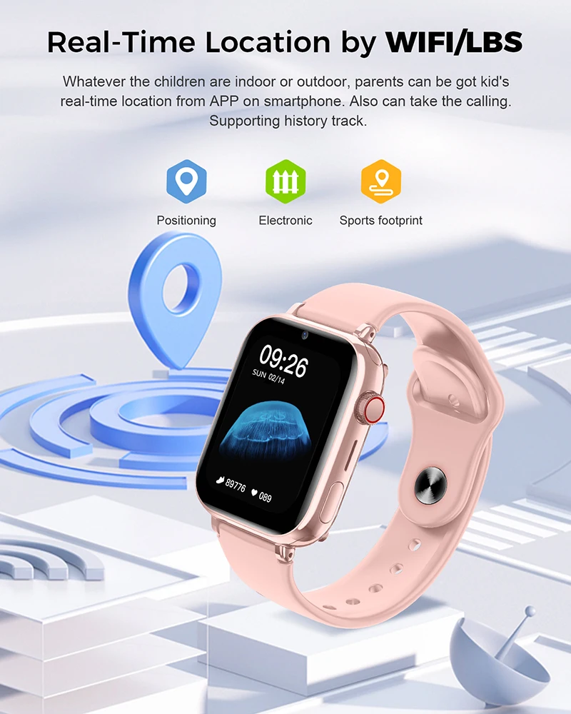 Jam tangan pintar anak, jam ta - Smartwatch Watches For Kid Girl ulasan dan harga