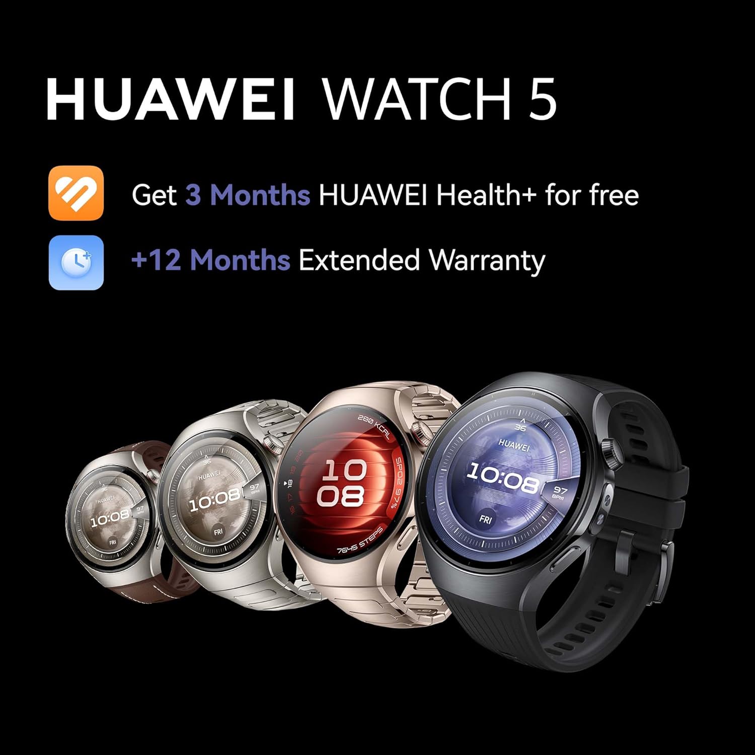 HUAWEI WATCH 5, Smartwatch 46m - Timex Watches Smartwatch ulasan dan harga