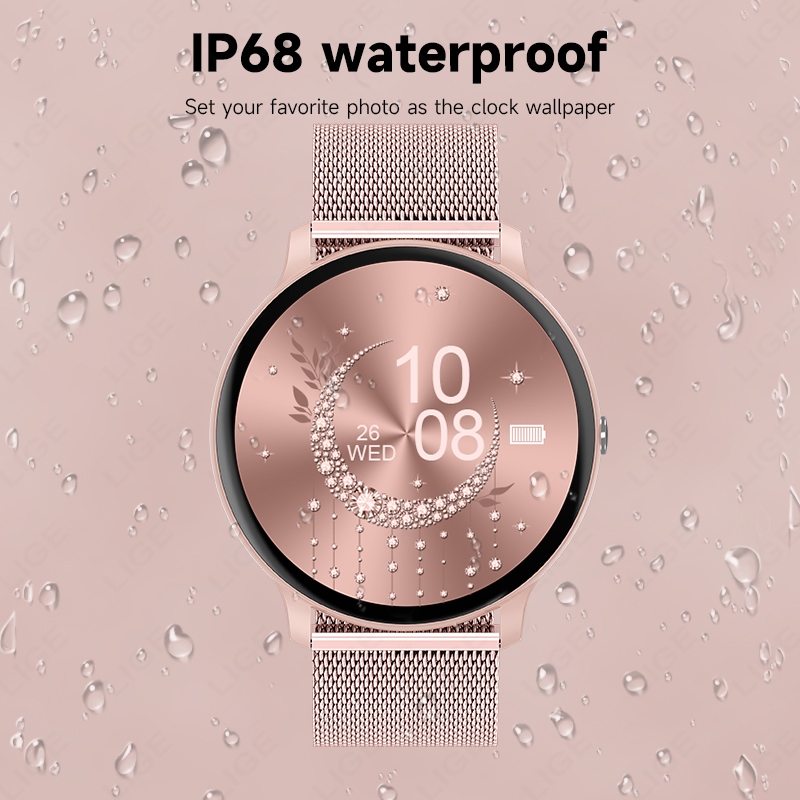 LIGE Jam Tangan Pintar Wanita  - Smartwatch Ladies Watches For Women ulasan dan harga
