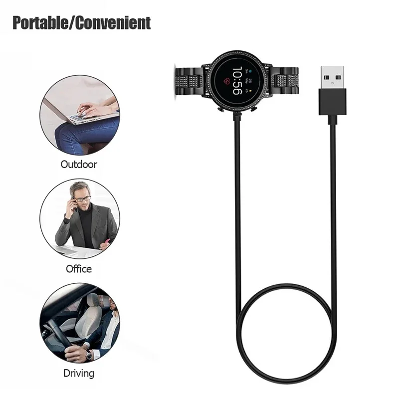 Dok Pengisi Daya Cepat Magneti - Fossil Watches Smartwatch Gen 4 ulasan dan harga