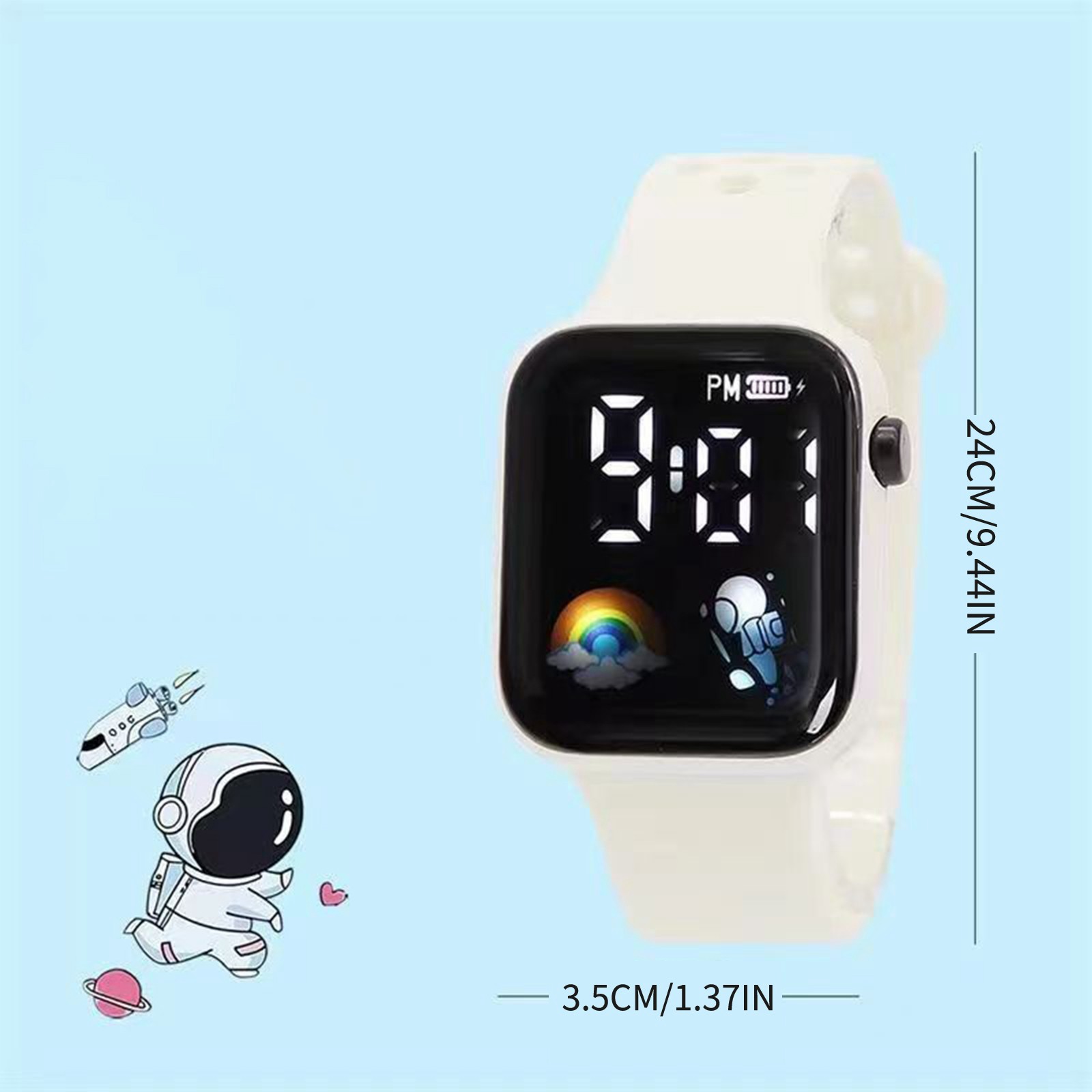 Jam tangan pintar olahraga sis - Smartwatch Digital Watches For Boys ulasan dan harga