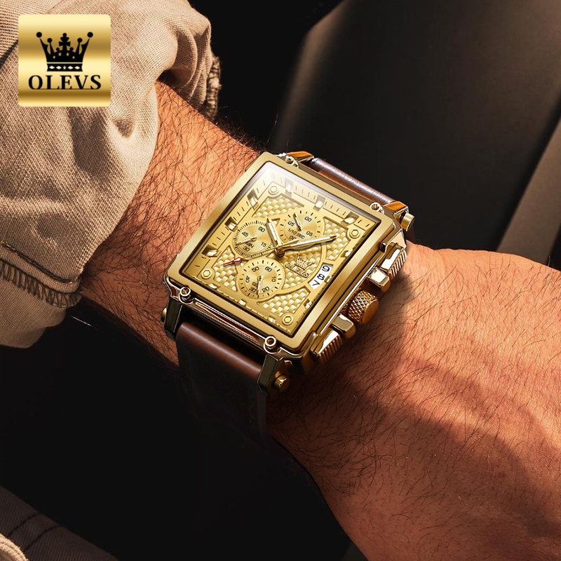 Jam Tangan Pria Merek OLEVS Ta - Smartwatch Watches For Men Brands ulasan dan harga