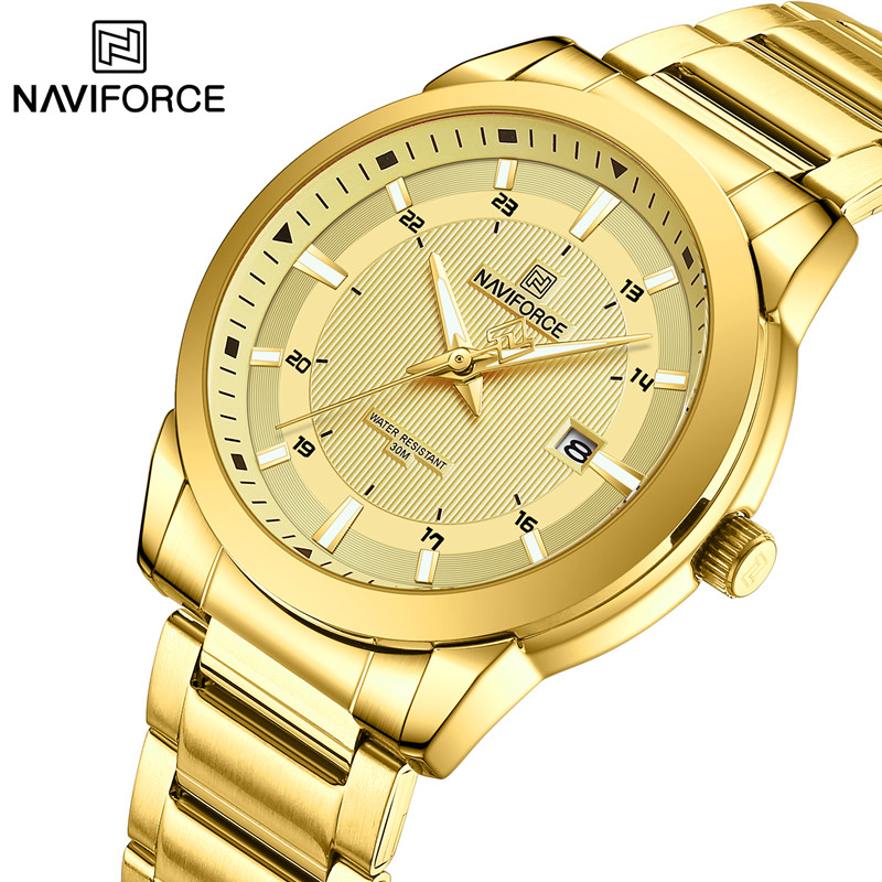 NAVIFORCE jam tangan kuarsa un - Smartwatch Watches For Men Brands ulasan dan harga