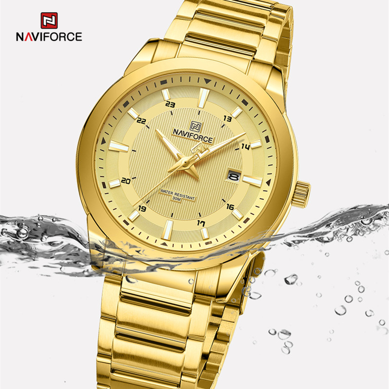 NAVIFORCE jam tangan kuarsa un - Smartwatch Watches For Men Brands ulasan dan harga