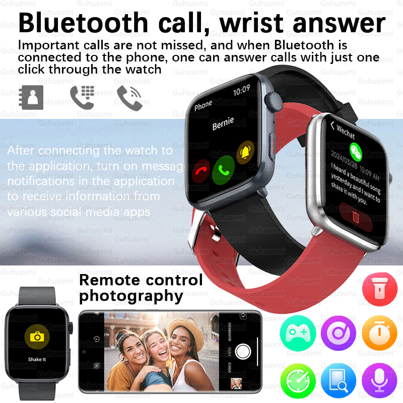 Jam Tangan Pintar NFC 2025New  - Smartwatch Ladies Watches For Women ulasan dan harga
